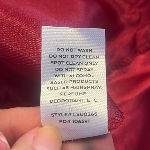 LULU’S Red Lace Up Dress - Picture 5 of 7